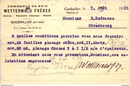 Guebwiller - Commerce de Bois