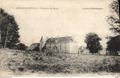 CPA Guemene Penfao Chateau de Bruc