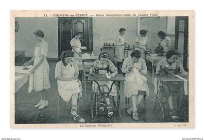 Guémené-sur-Scorff – Cours complémentaire de jeunes filles, section ménagère