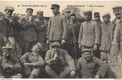 GUER         COËTQUIDAN    " TETES DE BOCHES "