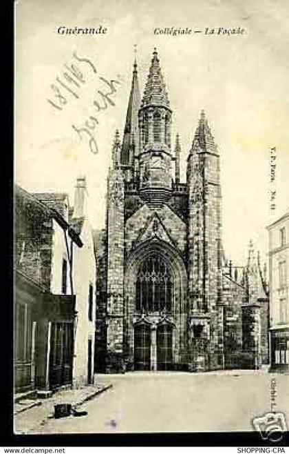 44 - Guerande - Collegiale - La faÃ§ade