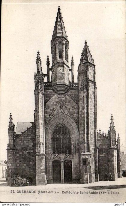 CPA Guerande Collegiale Saint Aubin