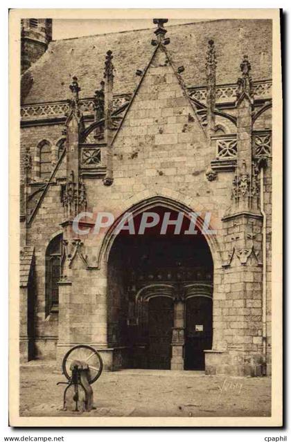 CPA Guerande Le Porche de la Collegiale St Aubin