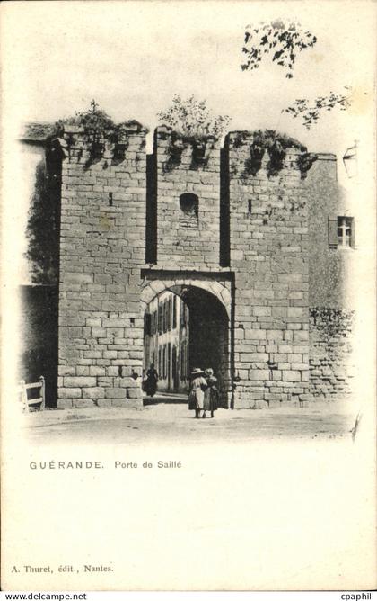 CPA Guerande Porte de Saille