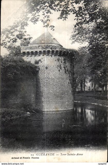 CPA Guerande Tour Sainte Anne