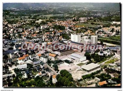 CPSM Gueret Vue Generale Aerienne