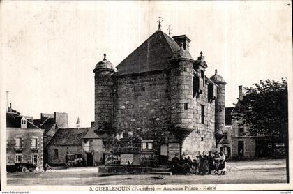 CPA Guerlesquin (finistere) Ancienne Prison Mairie