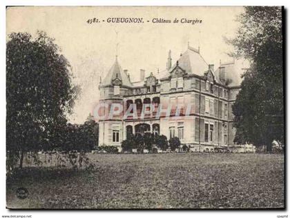 CPA Gueugnon Chateau de Chargere