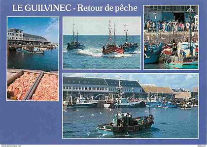 Carte Postale - 29 - Le Guilvinec - Retour de Peche - Multivues - Bateaux - Voir Scans Recto Verso