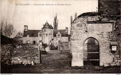 CPA Guingamp Ancienne Abbaye de Sainte Croix
