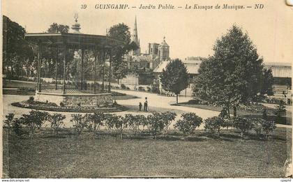 CPA Guingamp Jardin Public