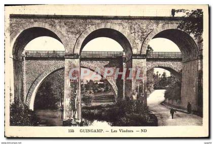 CPA Guingamp Les Viaducs