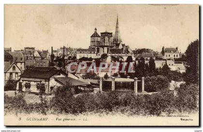 Guingamp - Vue Generale - CPA