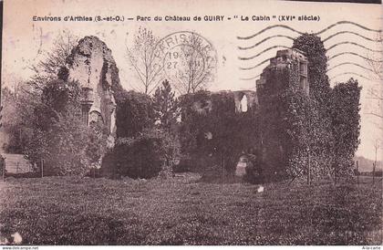 95 GUIRY EN VEXIN PARC DU CHATEAU DE GUIRY LE CABIN