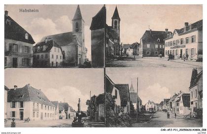 CAR-AFJP11-0537-68 - HABSHEIM