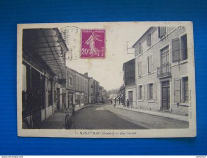 HAGETMAU. LANDES. LES COMMERCES. LES MAGASINS. RUE CARNOT.   7891LO