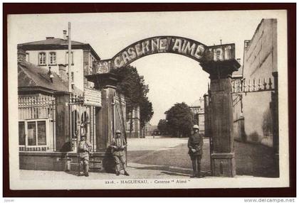 cpa du 67 Haguenau Caserne Aimé LEM33