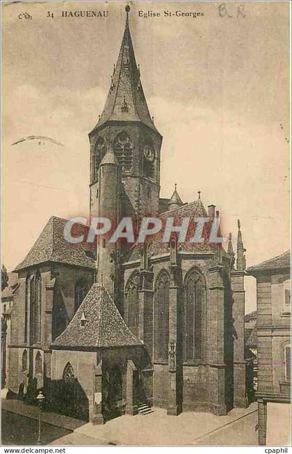 CPA Haguenau Eglise St Georges