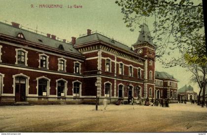 CPA Haguenau La Gare