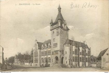 CPA Haguenau Le Musee Bas Rhin