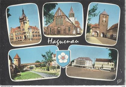 CPSM Haguenau vues multiples