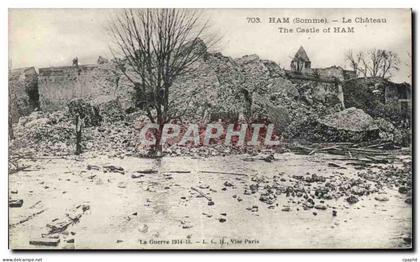 CPA Ham Le chateau