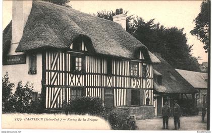 CPA  Carte Postale   France Harfleur Ferme de la Brèque VM57411