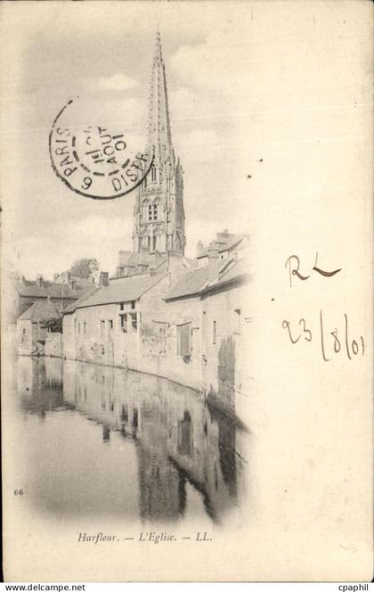 CPA Harfleur L'Eglise