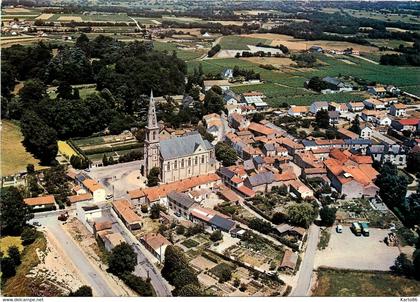 haute goulaine * vue générale aérienne de la commune