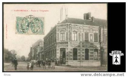 59 Hazebrouck - 15. HAZEBROUCK - Postes et Télégraphes -  cpa Rhea D59D  K59295K  C59295C