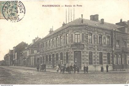 CPA Hazebrouck Bureau de Poste