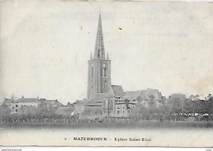 CPA Hazebrouck Eglise Saint-Eloi