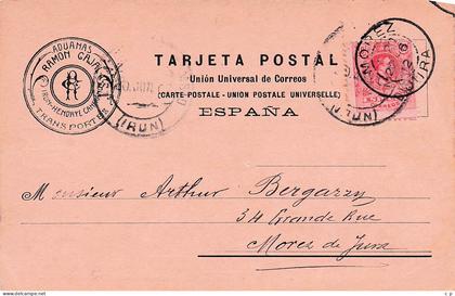 Hendaye - Irun - Hendaye - Canfranc - Transportes - Aduanas Ramon Cajal -  CPA°J