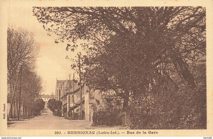 herbignac * la rue de la gare