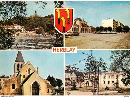 95 - Herblay - Multivues - Blasons - CPM - Voir Scans Recto-Verso