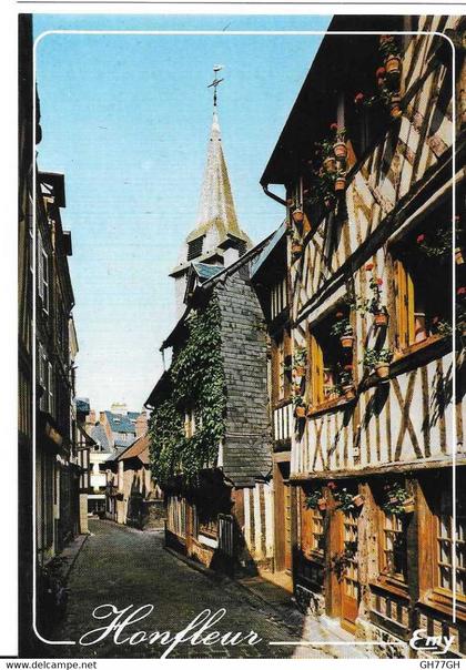 CP HONFLEUR -non circulée