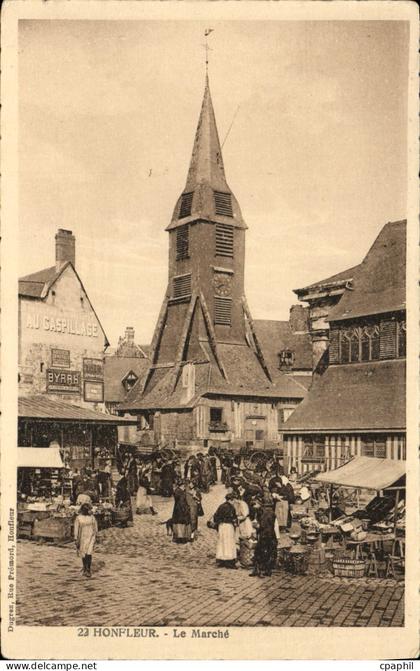 CPA Honfleur Le Marche