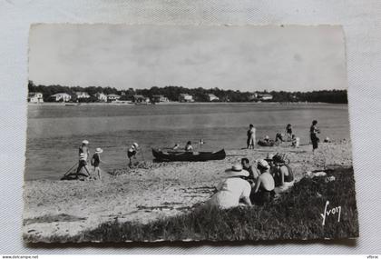 Cpm 1951, Hossegor, le lac marin et les villas, Landes 40