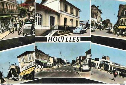 Carte Postale Ancienne - 78 - Houilles - Souvenir de Houilles - Multivues - Mention Photographie Véritable - Carte Dente