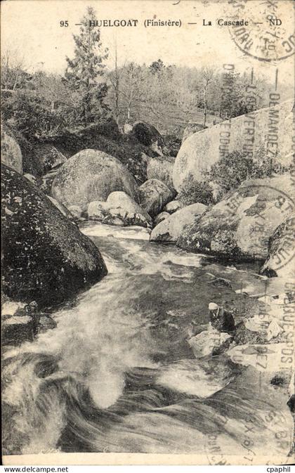 CPA Huelgoat La Cascade