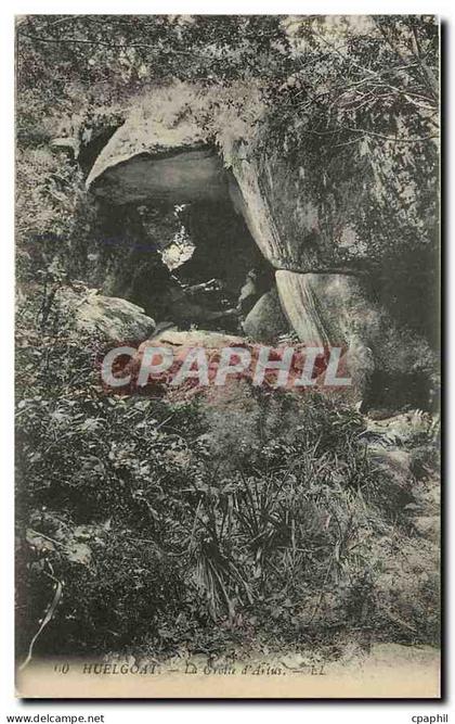 CPA Huelgoat La grotte d'Artus