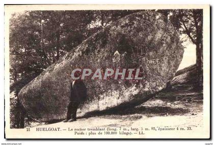 Huelgoat - Le Rocher Tremblant - CPA