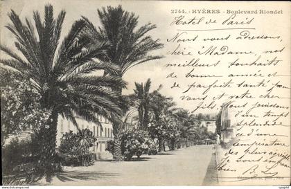 CPA Hyeres Boulevard Riondet