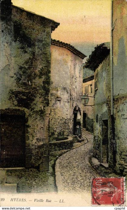 CPA Hyeres Vieille rue