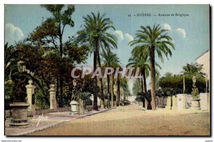 Hyeres CPA Avenue de Belgique
