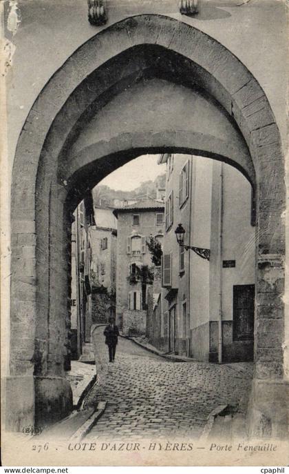 Hyeres CPA Porte Feneuille