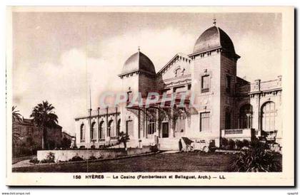 Hyeres les Palmiers - Le Casino - CPA