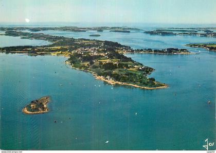 CPM Ile aux Moines La Bretagne en Couleurs Vue Generale de l'Ile