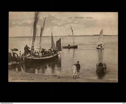 56 - ILE D'ARZ - Le quai - golfe du morbihan