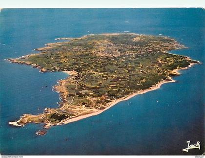 Carte Postale - 85 - Ile d'Yeu - Vue Générale aérienne - Flamme Postale de l'Ile d'Yeu - CPM - Voir Scans Recto-Verso -